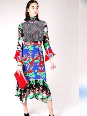 Rixo Silk Dress